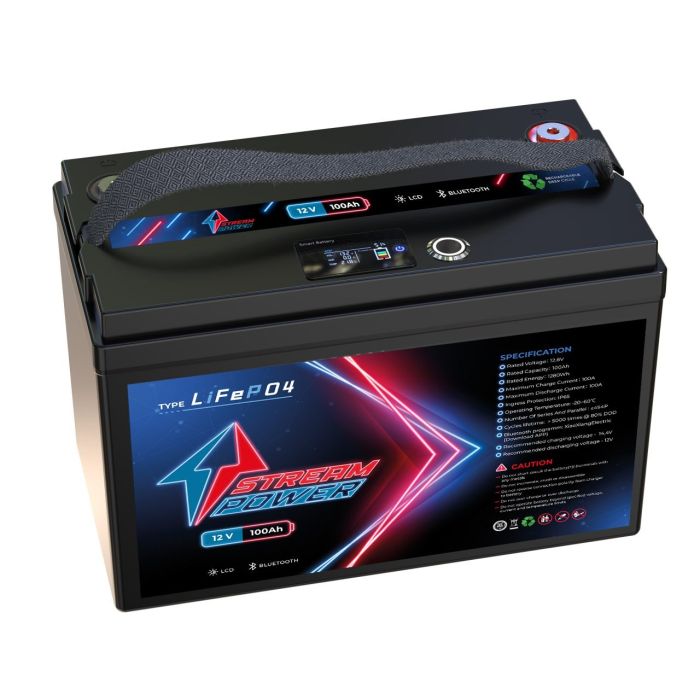 Акумуляторна батарея STREAMPOWER LiFePO4 12V-100A